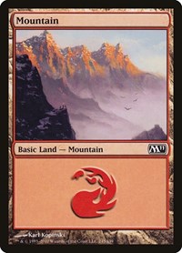 Mountain (245) (245) [Magic 2011 (M11)]