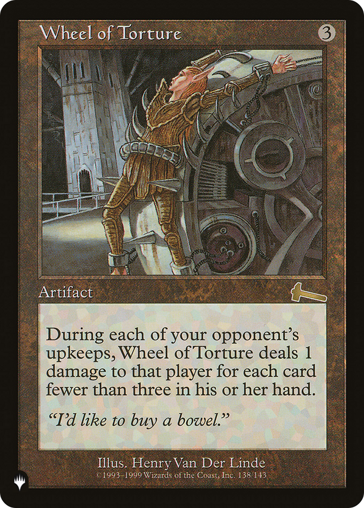 Wheel of Torture (LIST-ULG-138) - The List