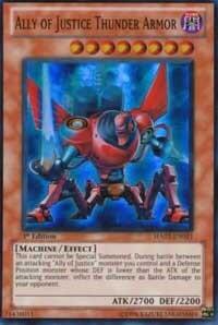 Ally of Justice Thunder Armor (HA02-EN021) [Hidden Arsenal 2]