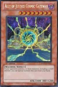 Ally of Justice Cosmic Gateway (HA02-EN022) [Hidden Arsenal 2]
