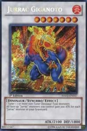 Jurrac Giganoto (HA02-EN057) - Hidden Arsenal 2 Unlimited