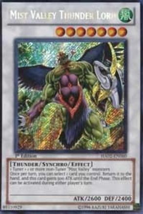 Mist Valley Thunder Lord (HA02-EN060) - Hidden Arsenal 2 1st Edition