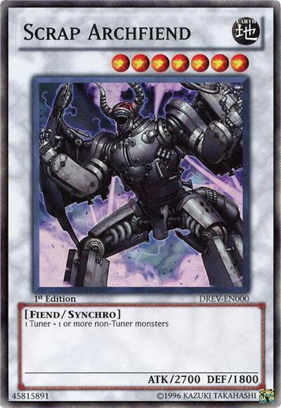 Scrap Archfiend (DREV-EN000) [Duelist Revolution]
