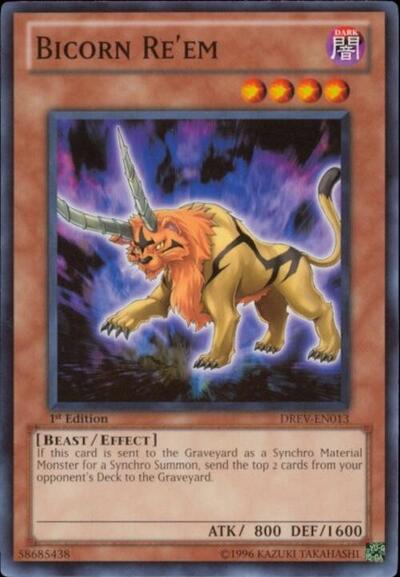 Bicorn Re'em (DREV-EN013) [Duelist Revolution]