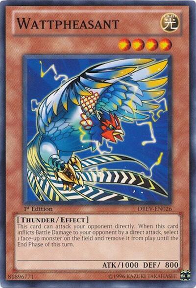 Wattpheasant (DREV-EN026) [Duelist Revolution]