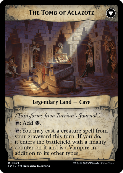 Tarrian's Journal (Extended Art) (LCI-371) - The Lost Caverns of Ixalan: (Extended Art) Foil