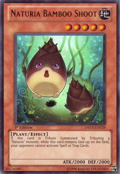 Naturia Bamboo Shoot (DREV-EN029) [Duelist Revolution]