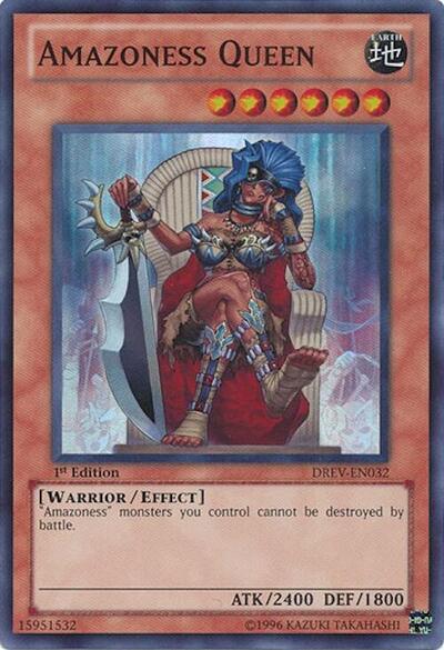 Amazoness Queen (DREV-EN032) [Duelist Revolution]