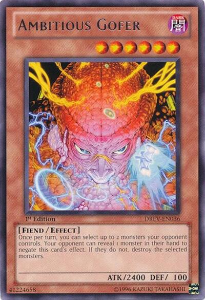Ambitious Gofer (DREV-EN036) [Duelist Revolution]