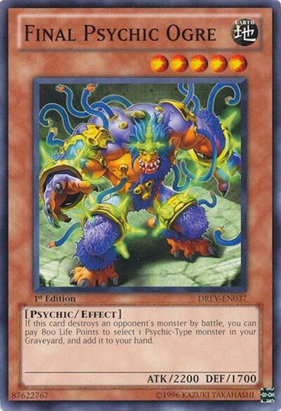Final Psychic Ogre (DREV-EN037) [Duelist Revolution]