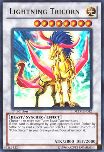 Lightning Tricorn (DREV-EN042) [Duelist Revolution]