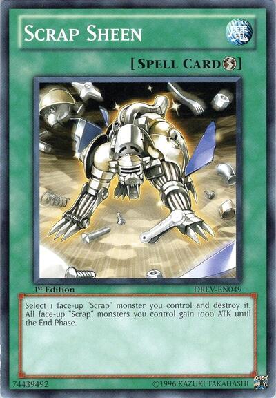 Scrap Sheen (DREV-EN049) [Duelist Revolution]