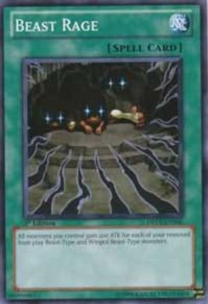 Beast Rage (DREV-EN056) - Duelist Revolution 1st Edition