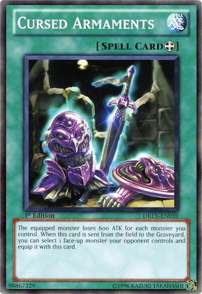 Cursed Armaments (DREV-EN059) [Duelist Revolution]
