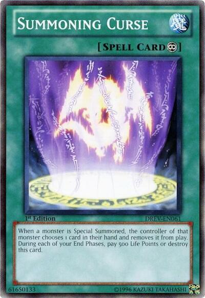 Summoning Curse (DREV-EN061) [Duelist Revolution]