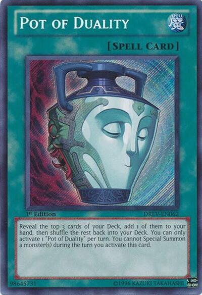 Pot of Duality (DREV-EN062) [Duelist Revolution]