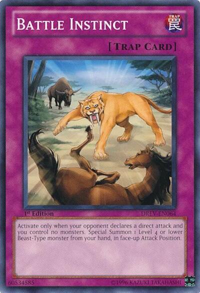 Battle Instinct (DREV-EN064) [Duelist Revolution]