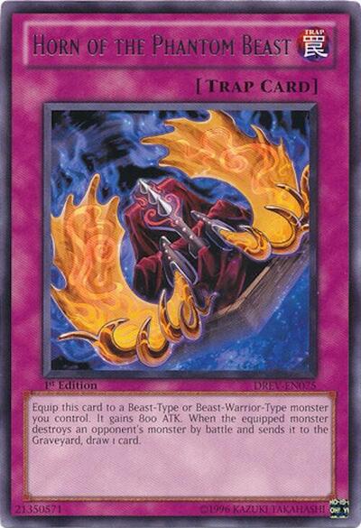Horn of the Phantom Beast (DREV-EN075) [Duelist Revolution]