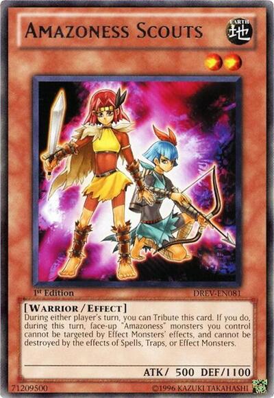 Amazoness Scouts (DREV-EN081) [Duelist Revolution]