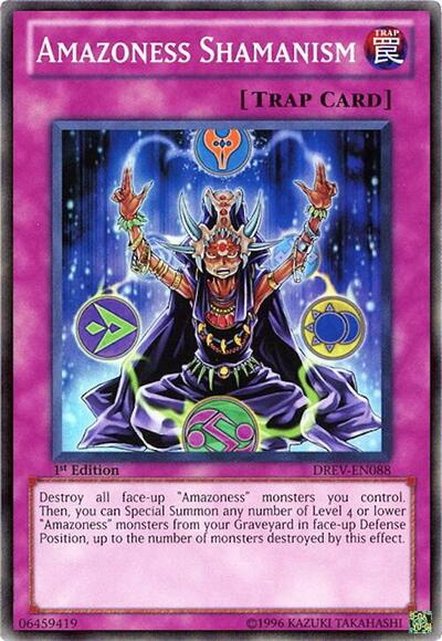 Amazoness Shamanism (DREV-EN088) [Duelist Revolution]