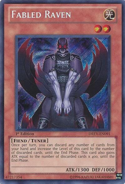 Fabled Raven (DREV-EN091) [Duelist Revolution]