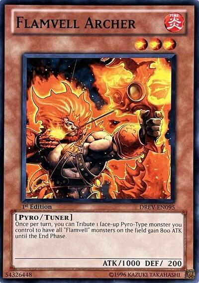 Flamvell Archer (DREV-EN095) [Duelist Revolution]