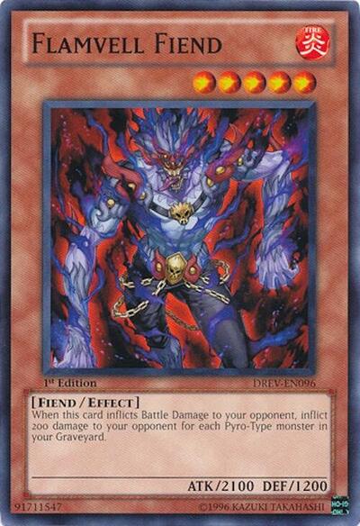 Flamvell Fiend (DREV-EN096) [Duelist Revolution]