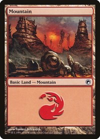 Mountain (242) (242) [Scars of Mirrodin]