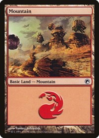 Mountain (245) (245) [Scars of Mirrodin]