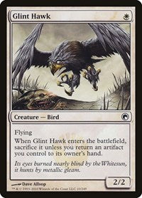 Glint Hawk (10) [Scars of Mirrodin]