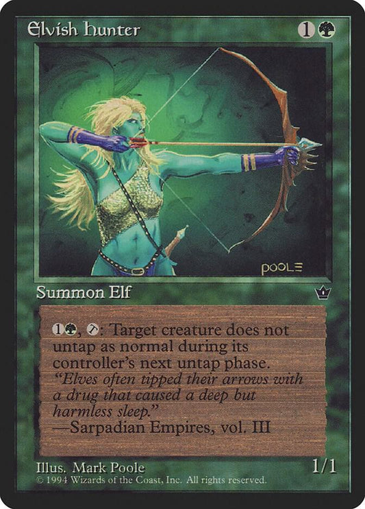 Elvish Hunter (Poole) [Fallen Empires]