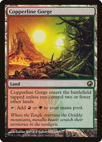 Copperline Gorge (225) [Scars of Mirrodin]