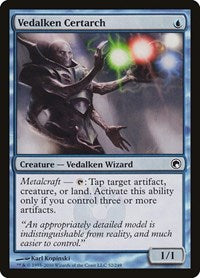Vedalken Certarch (52) [Scars of Mirrodin]