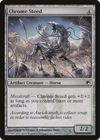 Chrome Steed (142) [Scars of Mirrodin]
