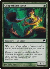 Copperhorn Scout (116) [Scars of Mirrodin]