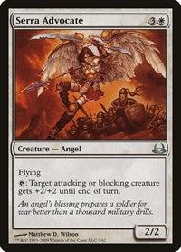 Serra Advocate (7) [Duel Decks: Divine vs. Demonic]