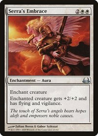 Serra's Embrace (21) [Duel Decks: Divine vs. Demonic]