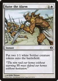 Raise the Alarm (25) [Duel Decks: Elspeth vs. Tezzeret]