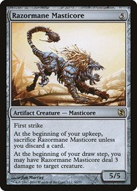 Razormane Masticore (56) [Duel Decks: Elspeth vs. Tezzeret]