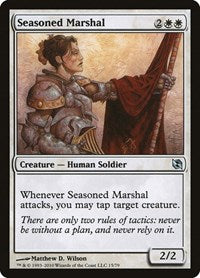 Seasoned Marshal (15) [Duel Decks: Elspeth vs. Tezzeret]