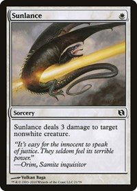 Sunlance (21) [Duel Decks: Elspeth vs. Tezzeret]