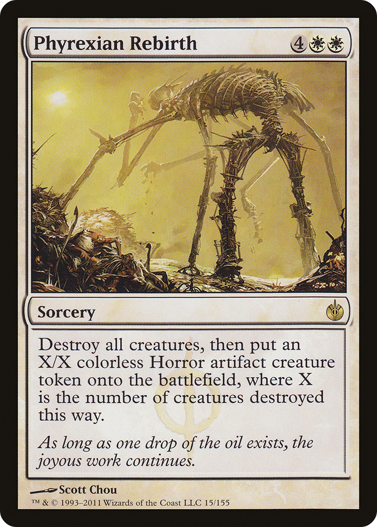 Phyrexian Rebirth (MBS-015) - Mirrodin Besieged