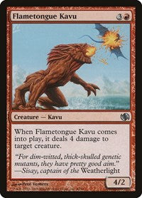Flametongue Kavu (42) [Duel Decks: Jace vs. Chandra]