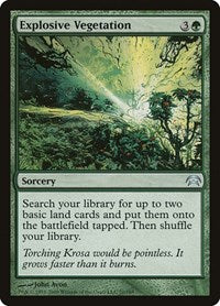 Explosive Vegetation (70) [Planechase]
