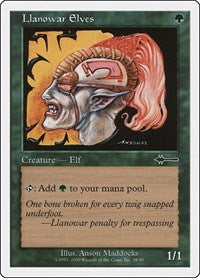 Llanowar Elves (58) [Beatdown Box Set]