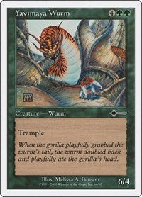Yavimaya Wurm (66) [Beatdown Box Set]