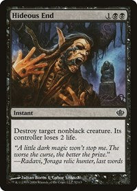 Hideous End (52) [Duel Decks: Garruk vs. Liliana]