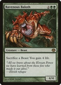 Ravenous Baloth (8) [Duel Decks: Garruk vs. Liliana]