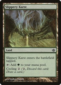 Slippery Karst (26) [Duel Decks: Garruk vs. Liliana]