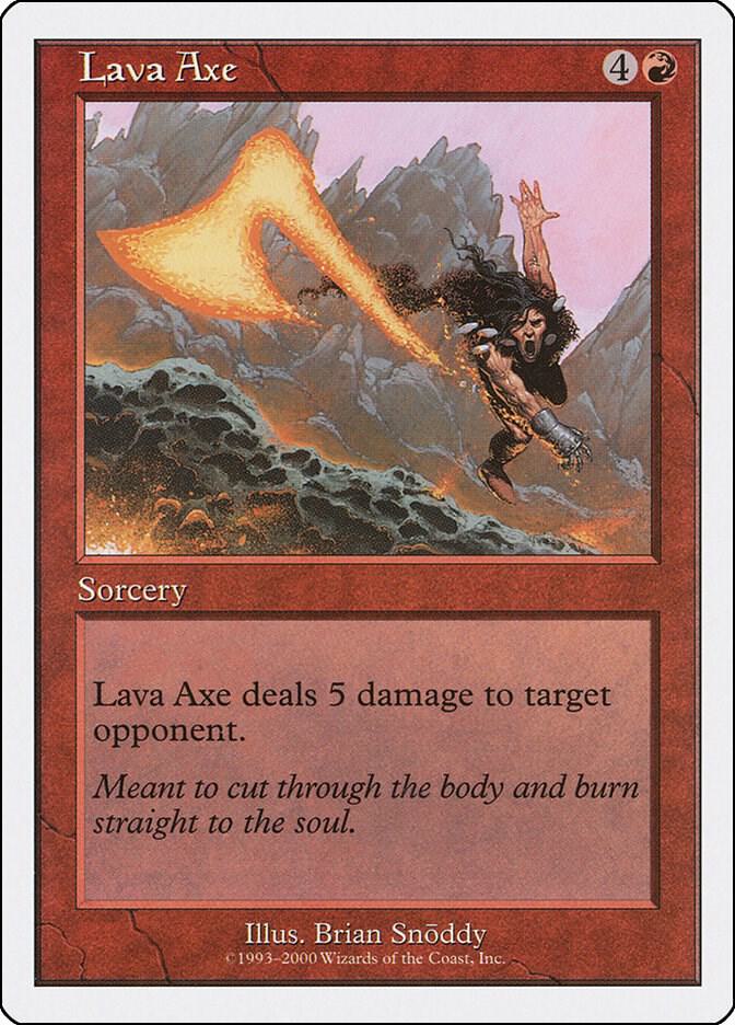 Lava Axe [Starter 2000]